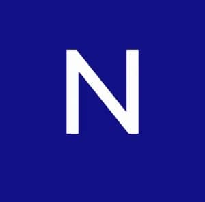 Icono con las letra N para representar el nombre de Nuria López alumna de B1 de Walken School